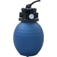 Vidaxl - Pool-Sandfilter mit 4-Wege-Ventil Blau 300 mm von VIDAXL