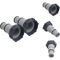 Pool- & Whirlpool-Zubehör - Living Adapter für Poolschlauch 2 Stk. Kunststoff von VIDAXL