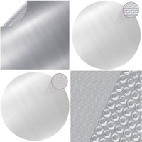 Vidaxl - Poolabdeckung Silbern 250 cm pe - Poolabdeckung - Poolabdeckungen - Home & Living - Silber von VIDAXL
