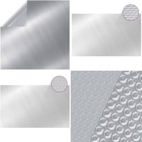 Vidaxl - Poolabdeckung Silbern 260x160 cm pe - Poolabdeckung - Poolabdeckungen - Home & Living von VIDAXL