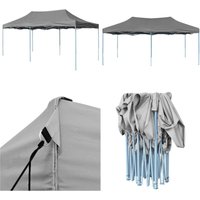 Vidaxl - Pop-Up-Partyzelt Faltbar 3x6 m Anthrazit - Outdoor Event Zelt - Pavillon - Gartenpartyzelt - Sonnensegel - Markise - Home & Living von VIDAXL