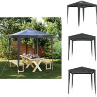 Profi-Partyzelt 2x2 m Anthrazit - Outdoor Partyzelt - Gartenpavillon - Pavillon - Sonnensegel - Festivitätszelt Profi-Partyzelt 2x2 m Anthrazit - Outdoor Partyzelt - Gartenpavillon - Pavillon - Sonnensegel - Festivitätszelt von VIDAXL