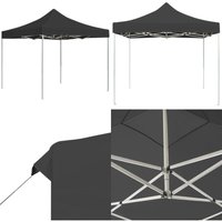 Vidaxl - Profi-Partyzelt Faltbar Aluminium 2x2 m Anthrazit - Gartenzelt - Partyzelt - Überdachung - Outdoor-Zelt - Grillplatzüberdachung - Home & von VIDAXL