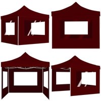 Vidaxl - Profi-Partyzelt Faltbar mit Wänden Aluminium 2×2m Bordeauxrot - Outdoor Event - Gartenzelt - Partyzelt - Grillzubehör - Sommergarten - Home Vidaxl - Profi-Partyzelt Faltbar mit Wänden Aluminium 2×2m Bordeauxrot - Outdoor Event - Gartenzelt - Partyzelt - Grillzubehör - Sommergarten - Home von VIDAXL
