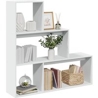Vidaxl - Raumteiler-Bücherregal 3 Stufen Weiß 123x29x123cm Holzwerkstoff Vidaxl - Raumteiler-Bücherregal 3 Stufen Weiß 123x29x123cm Holzwerkstoff von VIDAXL
