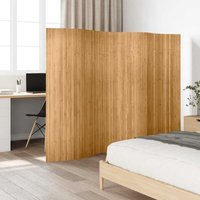 Raumteiler Bambus Natur 250x165 cm Vidaxl Braun von VIDAXL