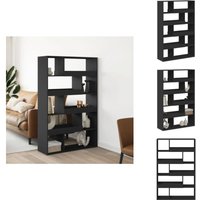 Vidaxl - Raumteiler Schwarz 100x33x156,5 cm Holzwerkstoff - Raumteiler - Raumtrenner - Regal Raumteiler - Regal Raumtrenner Vidaxl - Raumteiler Schwarz 100x33x156,5 cm Holzwerkstoff - Raumteiler - Raumtrenner - Regal Raumteiler - Regal Raumtrenner von VIDAXL