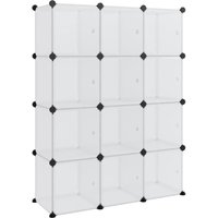 Regalsystem mit 12 Würfeln und Türen Transparent pp Vidaxl 347143 Regalsystem mit 12 Würfeln und Türen Transparent pp Vidaxl 347143 von VIDAXL
