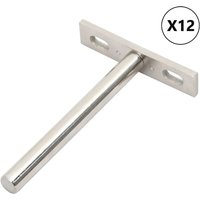 Regalträger Schwebend 12 Stk. Unsichtbar Ø10x100 mm Vidaxl 644941 Regalträger Schwebend 12 Stk. Unsichtbar Ø10x100 mm Vidaxl 644941 von VIDAXL