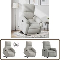 Vidaxl - Relaxsessel Aufstehhilfe Elektrisch Hellgrau Mikrofasergewebe Vidaxl - Relaxsessel Aufstehhilfe Elektrisch Hellgrau Mikrofasergewebe von VIDAXL