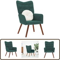 Relaxsessel Dunkelgrün Samt - Vidaxl Relaxsessel Dunkelgrün Samt - Vidaxl von VIDAXL