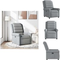 Vidaxl - Relaxsessel Hellgrau Stoff - Relaxsessel - Relaxstuhl - Sessel - Fernsehsessel Vidaxl - Relaxsessel Hellgrau Stoff - Relaxsessel - Relaxstuhl - Sessel - Fernsehsessel von VIDAXL