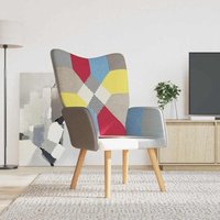 Vidaxl - Relaxsessel Patchwork Stoff von VIDAXL