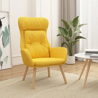 Vidaxl - Relaxsessel Senfgelb Stoff von VIDAXL
