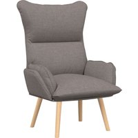 Vidaxl - Relaxsessel Taupe Stoff von VIDAXL