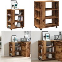 Vidaxl - Rollcontainer Altholz-Optik 60x35x75 cm Holzwerkstoff Vidaxl - Rollcontainer Altholz-Optik 60x35x75 cm Holzwerkstoff von VIDAXL