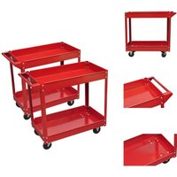 Vidaxl - Rollwagen & Sackkarren - Living Werkstattwagen 2 Stk. 100 kg 2 Etagen Vidaxl - Rollwagen & Sackkarren - Living Werkstattwagen 2 Stk. 100 kg 2 Etagen von VIDAXL