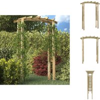 Vidaxl - Rosenbögen, Gitter & Pergolen - Living Gartenbogen 150x60x210 cm Holz - Braun Vidaxl - Rosenbögen, Gitter & Pergolen - Living Gartenbogen 150x60x210 cm Holz - Braun von VIDAXL