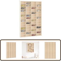 Sammlervitrine aus Holz mit 56 Fächern 40x4,5x60 cm - Vidaxl von VIDAXL