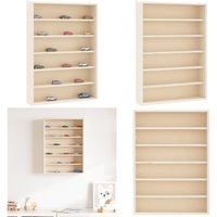 Vidaxl - Sammlervitrine aus Holz mit 6 Regalen 40x8,5x55 cm von VIDAXL