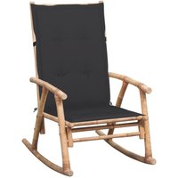 Schaukelstuhl mit Kissen Bambus - Vidaxl von VIDAXL