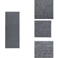 Vidaxl - Schmutzfangläufer Grau 100x300 cm - Schmutzfangmatte - Laufmatte - Flurmatten - Treppenlaufmatte - Wohnzimmerteppich Vidaxl - Schmutzfangläufer Grau 100x300 cm - Schmutzfangmatte - Laufmatte - Flurmatten - Treppenlaufmatte - Wohnzimmerteppich von VIDAXL