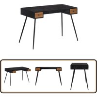 Vidaxl - Schreibtisch 117x56,5x75 cm Recyceltes Massivholz Teak - Antikes Schreibtisch - Holzschildbtisch - Bürotisch - Schreibtisch Antik - Teak von VIDAXL