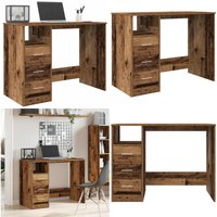 Schreibtisch Altholz-Optik 102x76x50 cm Holzwerkstoff - Vidaxl von VIDAXL