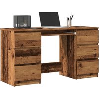 Vidaxl - Schreibtisch Altholz-Optik 140x50x77 cm Holzwerkstoff von VIDAXL