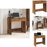 Schreibtisch Altholz-Optik 80x40x75 cm Holzwerkstoff - Schreibtisch - Schreibtische - Tisch - Tische Schreibtisch Altholz-Optik 80x40x75 cm Holzwerkstoff - Schreibtisch - Schreibtische - Tisch - Tische von VIDAXL