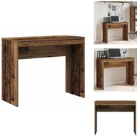 Vidaxl - Schreibtisch Altholz-Optik 90x40x72 cm Holzwerkstoff - Schreibtisch - Schreibtische - Bürotisch - Computertisch von VIDAXL