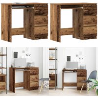 Schreibtisch Altholz-Optik 90x45x76 cm Holzwerkstoff - Vidaxl Schreibtisch Altholz-Optik 90x45x76 cm Holzwerkstoff - Vidaxl von VIDAXL