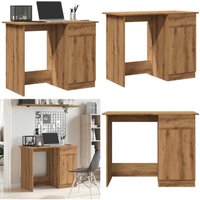 Schreibtisch Artisan-Eiche 100x50x76 cm Holzwerkstoff - Vidaxl von VIDAXL