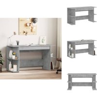 Vidaxl - Schreibtisch Betongrau 140x50x75 cm Holzwerkstoff - Schreibtisch - Home Office - Bürostuhl - Arbeitsplatzgestaltung - Holzwerkstoffmöbel Vidaxl - Schreibtisch Betongrau 140x50x75 cm Holzwerkstoff - Schreibtisch - Home Office - Bürostuhl - Arbeitsplatzgestaltung - Holzwerkstoffmöbel von VIDAXL