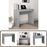 Vidaxl - Schreibtisch Betongrau 90x40x72 cm Holzwerkstoff - Schreibtisch - Holzwerkstoff Schreibtisch - Moderner Schreibtisch - Grauer Schreibtisch Vidaxl - Schreibtisch Betongrau 90x40x72 cm Holzwerkstoff - Schreibtisch - Holzwerkstoff Schreibtisch - Moderner Schreibtisch - Grauer Schreibtisch von VIDAXL