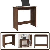 Vidaxl - Schreibtisch Braun Eichen-Optik 80x40x75 cm Holzwerkstoff von VIDAXL