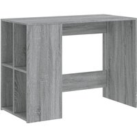Schreibtisch Grau Sonoma 102x50x75 cm Holzwerkstoff Vidaxl von VIDAXL