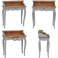 Schreibtisch Massives Mahagoniholz 80x40x92 cm - Antiker Schreibtisch - Holzsreibtisch - Mahagoni Tisch - Vintage Schreibtisch - Designer von VIDAXL