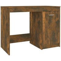 Bonnevie - Computertisch,Schreibtisch Räuchereiche 100x50x76 cm Holzwerkstoff vidaXL von BONNEVIE