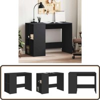Schreibtisch Schwarz 102x50x75 cm Holzwerkstoff - Schreibtisch - Home Office - Holzwerkstoff - Schwarz - Bürostuhl von VIDAXL