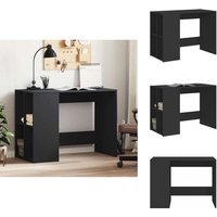 Vidaxl - Schreibtisch Schwarz 102x50x75 cm Holzwerkstoff - Schreibtisch - Home Office - Holzwerkstoff - Schwarz - Bürostuhl Vidaxl - Schreibtisch Schwarz 102x50x75 cm Holzwerkstoff - Schreibtisch - Home Office - Holzwerkstoff - Schwarz - Bürostuhl von VIDAXL