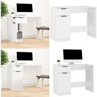 Schreibtisch Weiß 100x50x75 cm Holzwerkstoff - Schreibtisch - Weißer Schreibtisch - Holzwerkstoff Tisch - Home Office - Bürostuhl - Home & Living von VIDAXL