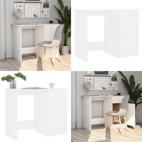Vidaxl - Schreibtisch Weiß 100×50×76 cm Holzwerkstoff - Schreibtisch - Weißer Schreibtisch - Holzwerkstoff Schreibtisch - Bürostuhl - Home Office Vidaxl - Schreibtisch Weiß 100×50×76 cm Holzwerkstoff - Schreibtisch - Weißer Schreibtisch - Holzwerkstoff Schreibtisch - Bürostuhl - Home Office von VIDAXL