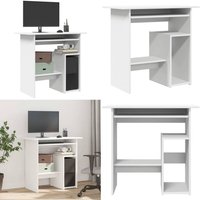 Vidaxl - Schreibtisch Weiß 80x45x74 cm Holzwerkstoff - Schreibtisch - Weißer Schreibtisch - Holzwerkstoff Schreibtisch - Home Office Schreibtisch Vidaxl - Schreibtisch Weiß 80x45x74 cm Holzwerkstoff - Schreibtisch - Weißer Schreibtisch - Holzwerkstoff Schreibtisch - Home Office Schreibtisch von VIDAXL