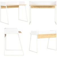 Schreibtisch Weiß und Eiche 90x60x88 cm - Schreibtisch - Weißer Schreibtisch - Eichenschreibtisch - Home Office Möbel - Bürostuhl - Home & Living Schreibtisch Weiß und Eiche 90x60x88 cm - Schreibtisch - Weißer Schreibtisch - Eichenschreibtisch - Home Office Möbel - Bürostuhl - Home & Living von VIDAXL