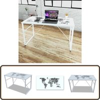 Vidaxl - Schreibtisch mit Weltkarte - Schreibtisch - Glastisch - Designer Schreibtisch - Bürostuhl - Home Office Vidaxl - Schreibtisch mit Weltkarte - Schreibtisch - Glastisch - Designer Schreibtisch - Bürostuhl - Home Office von VIDAXL
