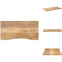 Vidaxl - Schreibtischplatte mit Aussparung 120x50x2,5cm Massivholz Mango - Schreibtischplatte - Schreibtischplatten - Tischplatte - Ersatztischplatte Vidaxl - Schreibtischplatte mit Aussparung 120x50x2,5cm Massivholz Mango - Schreibtischplatte - Schreibtischplatten - Tischplatte - Ersatztischplatte von VIDAXL