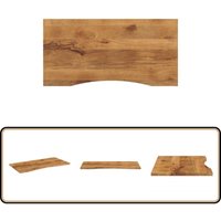 Vidaxl - Schreibtischplatte mit Aussparung 140x50x2,5cm Massivholz Mango Vidaxl - Schreibtischplatte mit Aussparung 140x50x2,5cm Massivholz Mango von VIDAXL