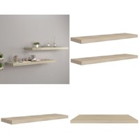 Vidaxl - Schweberegale 2 Stk. Eichen-Optik 90x23,5x3,8 cm mdf - Schweberegale - Wandregale - Regalset - Eichen Optik - Holzdekor - Home & Living Vidaxl - Schweberegale 2 Stk. Eichen-Optik 90x23,5x3,8 cm mdf - Schweberegale - Wandregale - Regalset - Eichen Optik - Holzdekor - Home & Living von VIDAXL