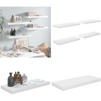 Vidaxl - Schweberegale 4 Stk. Hochglanz-Weiß 60x23,5x3,8 cm mdf - Schweberegale - Wandregale - Regalset - Wohnwandgestaltung - Dekorationsideen Vidaxl - Schweberegale 4 Stk. Hochglanz-Weiß 60x23,5x3,8 cm mdf - Schweberegale - Wandregale - Regalset - Wohnwandgestaltung - Dekorationsideen von VIDAXL